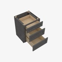 TS-DB24(3) 3 Drawer Pack Base Cabinet | Forevermark Townsquare Grey