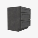 TS-DB30(3) 3 Drawer Pack Base Cabinet | Forevermark Townsquare Grey