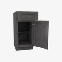 TS-B15 Single Door Base Cabinet | Forevermark Townsquare Grey