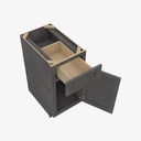 TS-B15 Single Door Base Cabinet | Forevermark Townsquare Grey