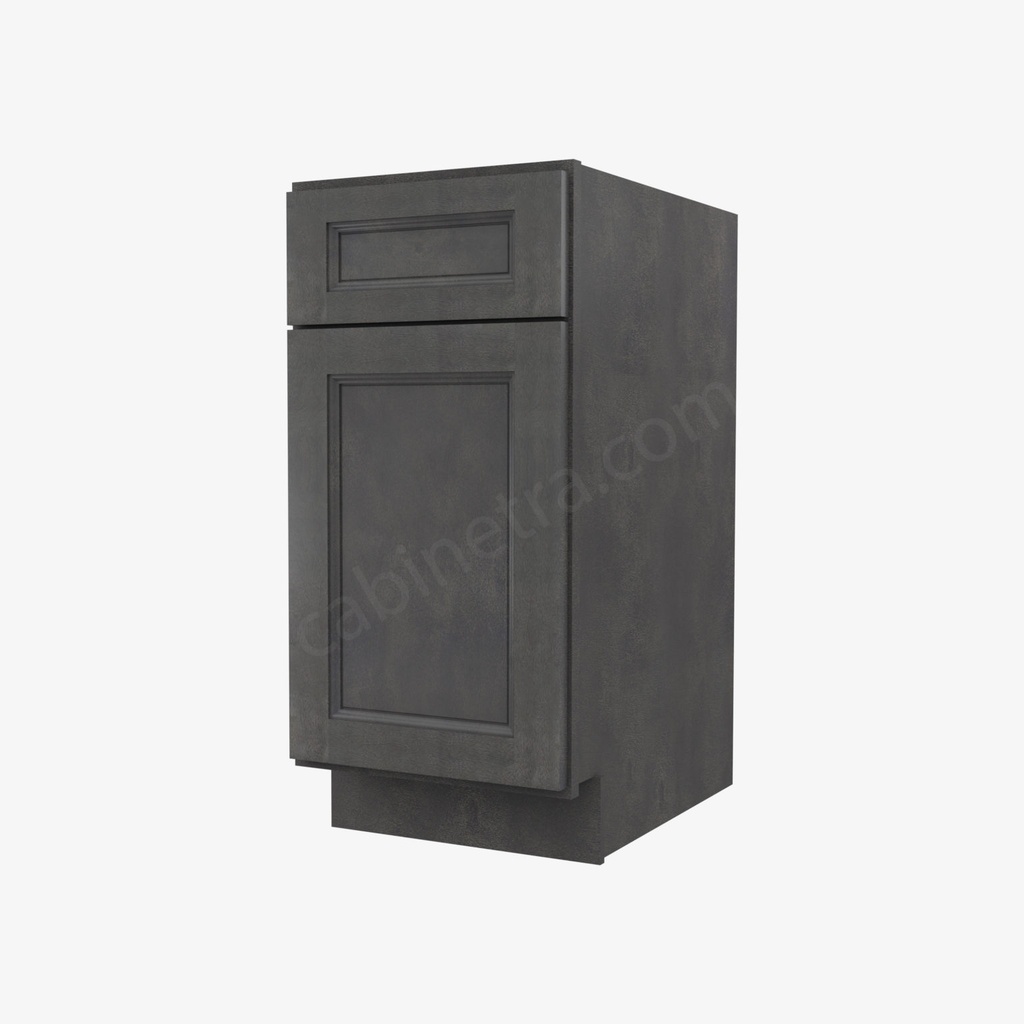 TS-B15 Single Door Base Cabinet | Forevermark Townsquare Grey