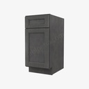 TS-B15 Single Door Base Cabinet | Forevermark Townsquare Grey