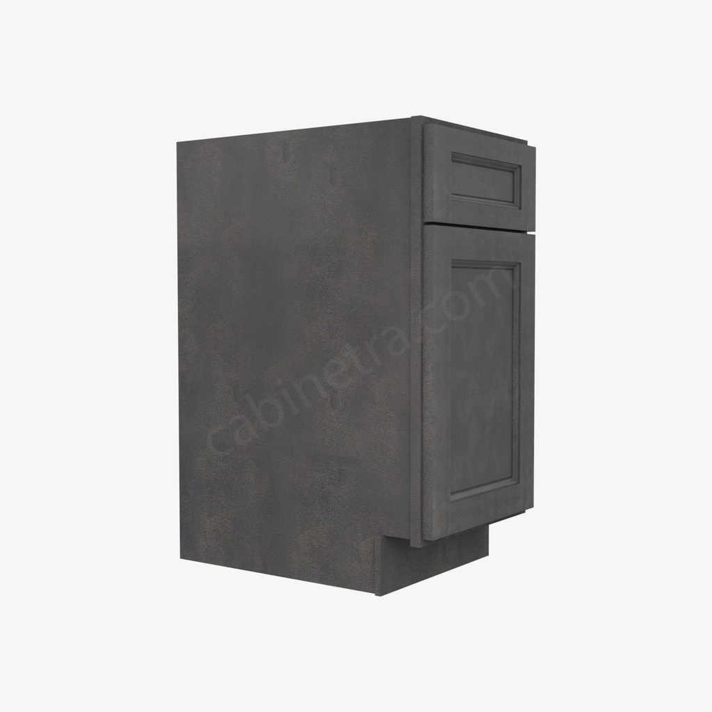 TS-B15 Single Door Base Cabinet | Forevermark Townsquare Grey