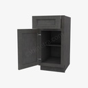 TS-B15 Single Door Base Cabinet | Forevermark Townsquare Grey