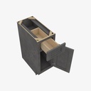 TS-B12 Single Door Base Cabinet | Forevermark Townsquare Grey