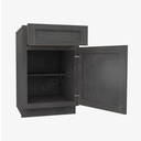 TS-B21 Single Door Base Cabinet | Townsquare Grey