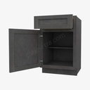 TS-B21 Single Door Base Cabinet | Townsquare Grey