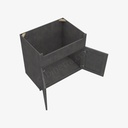 TS-FSB33B Farm Sink Base Cabinet | Forevermark Townsquare Grey