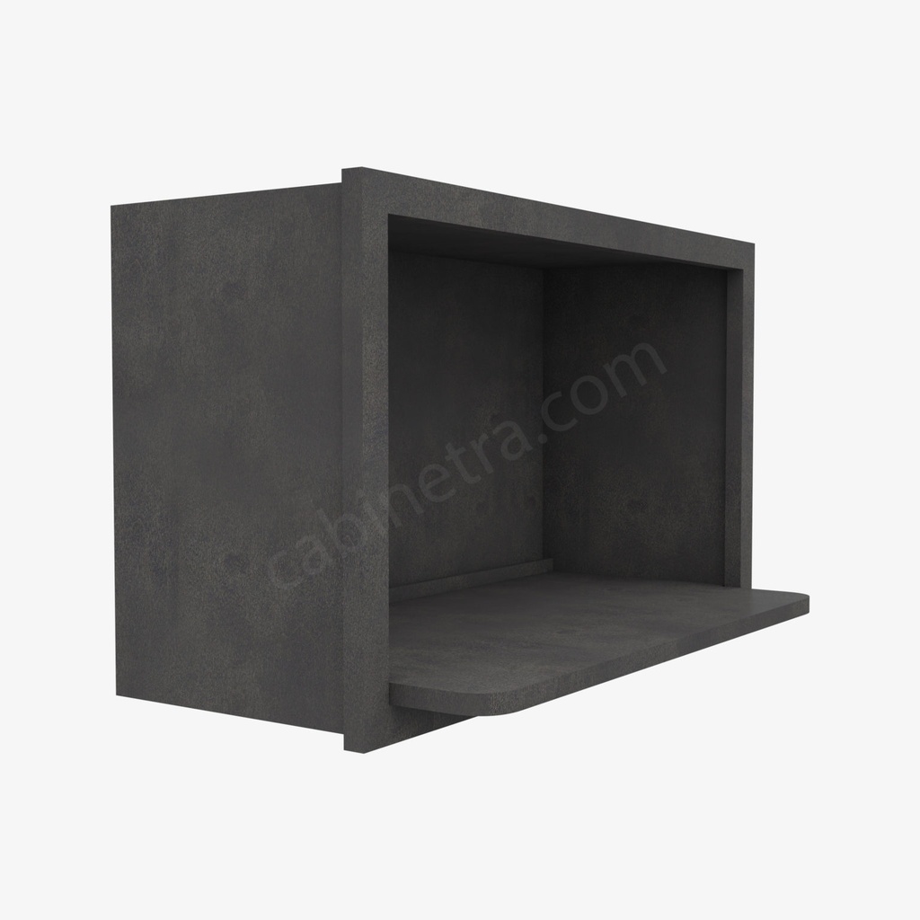 TS-MWO3018PM-12 Microwave Oven Wall Cabinet | Forevermark Townsquare Grey