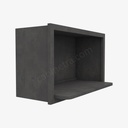TS-MWO3018PM-12 Microwave Oven Wall Cabinet | Forevermark Townsquare Grey