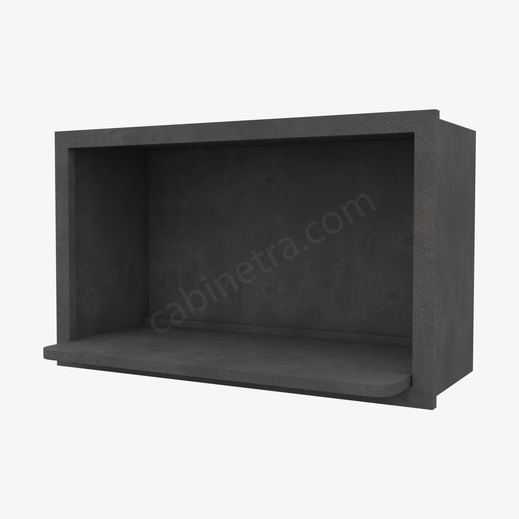 TS-MWO3018PM-12 Microwave Oven Wall Cabinet | Forevermark Townsquare Grey