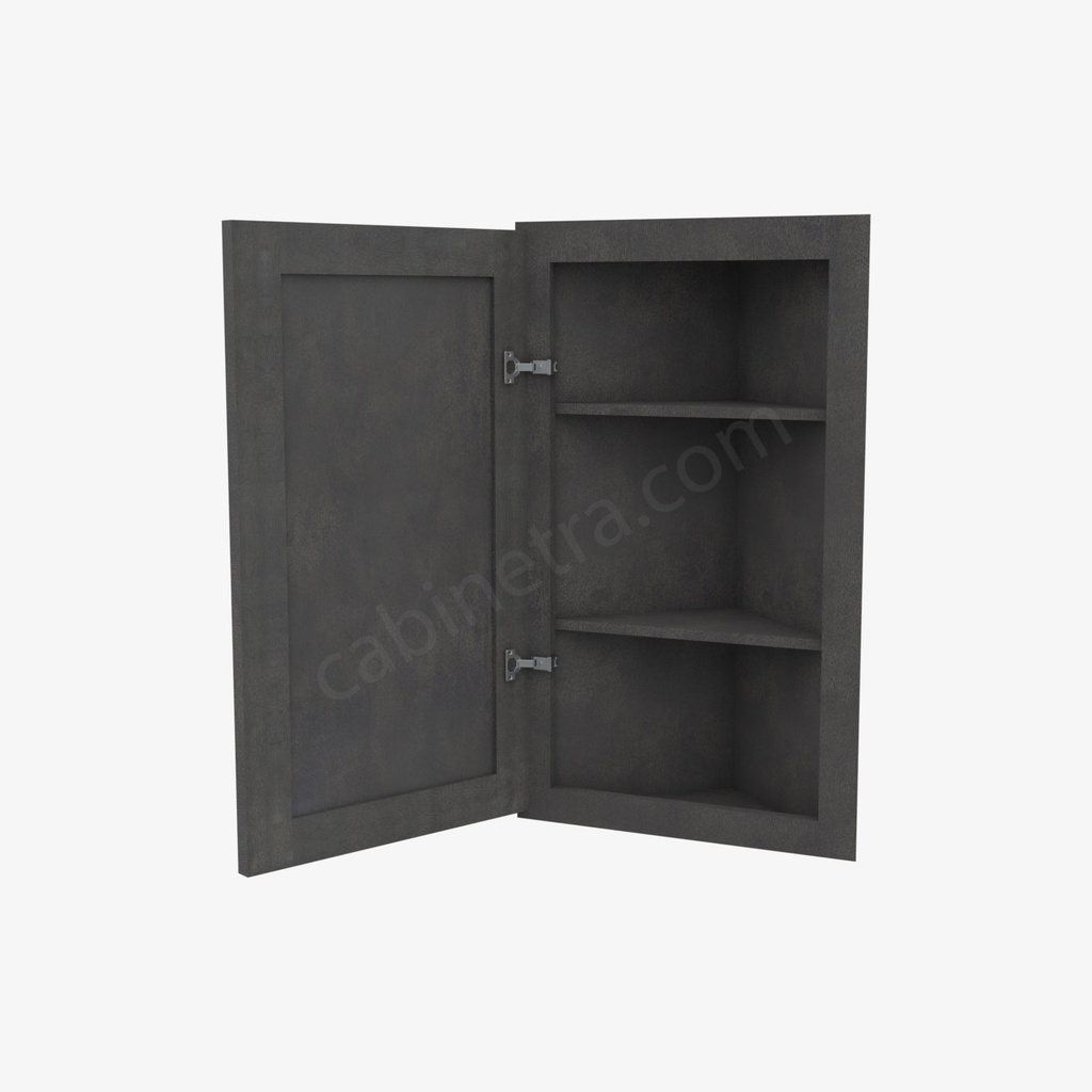 TS-AW30 Wall Angle Corner Cabinet | Forevermark Townsquare Grey