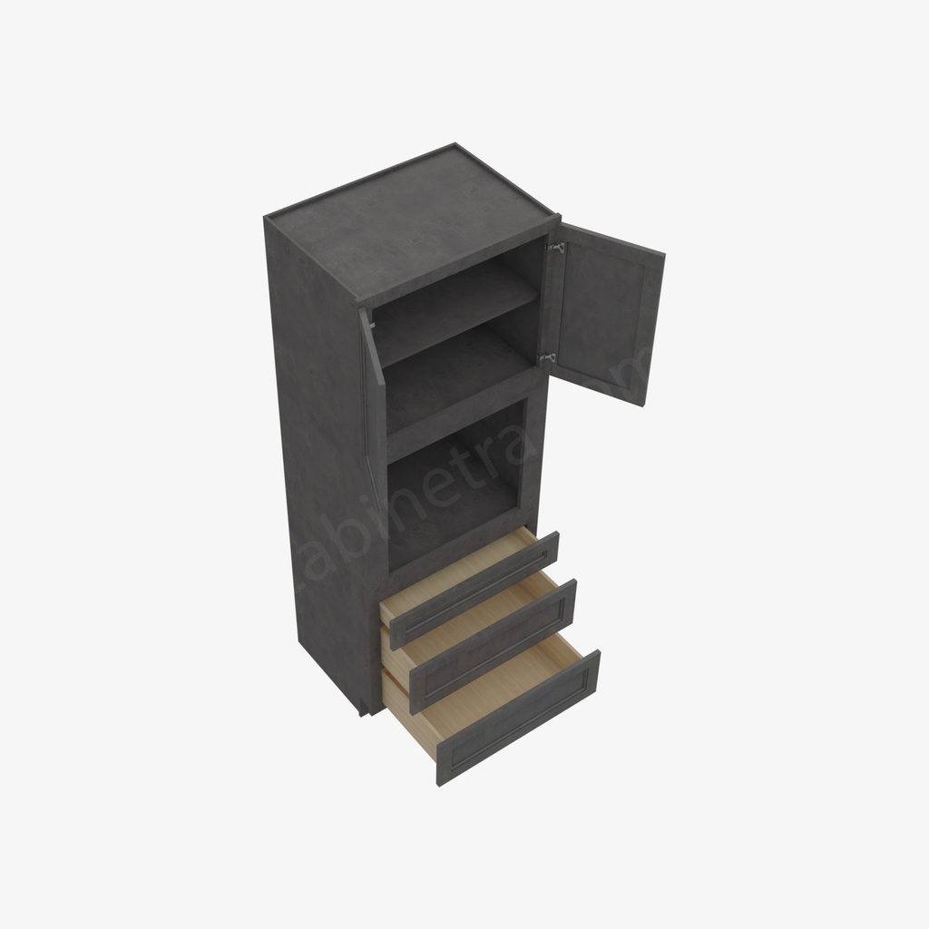 TS-OC3390B Tall Oven Cabinet | Forevermark Townsquare Grey