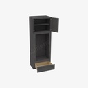 TS-OM3396B Tall Double Oven / Oven Microwave Cabinet | Forevermark Townsquare Grey
