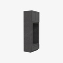 TS-OM3396B Tall Double Oven / Oven Microwave Cabinet | Forevermark Townsquare Grey