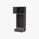 TS-OM3396B Tall Double Oven / Oven Microwave Cabinet | Forevermark Townsquare Grey