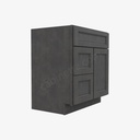 TS-S3021DL-34-1/2"" Combo Vanity with Left Drawer | Forevermark Townsquare Grey