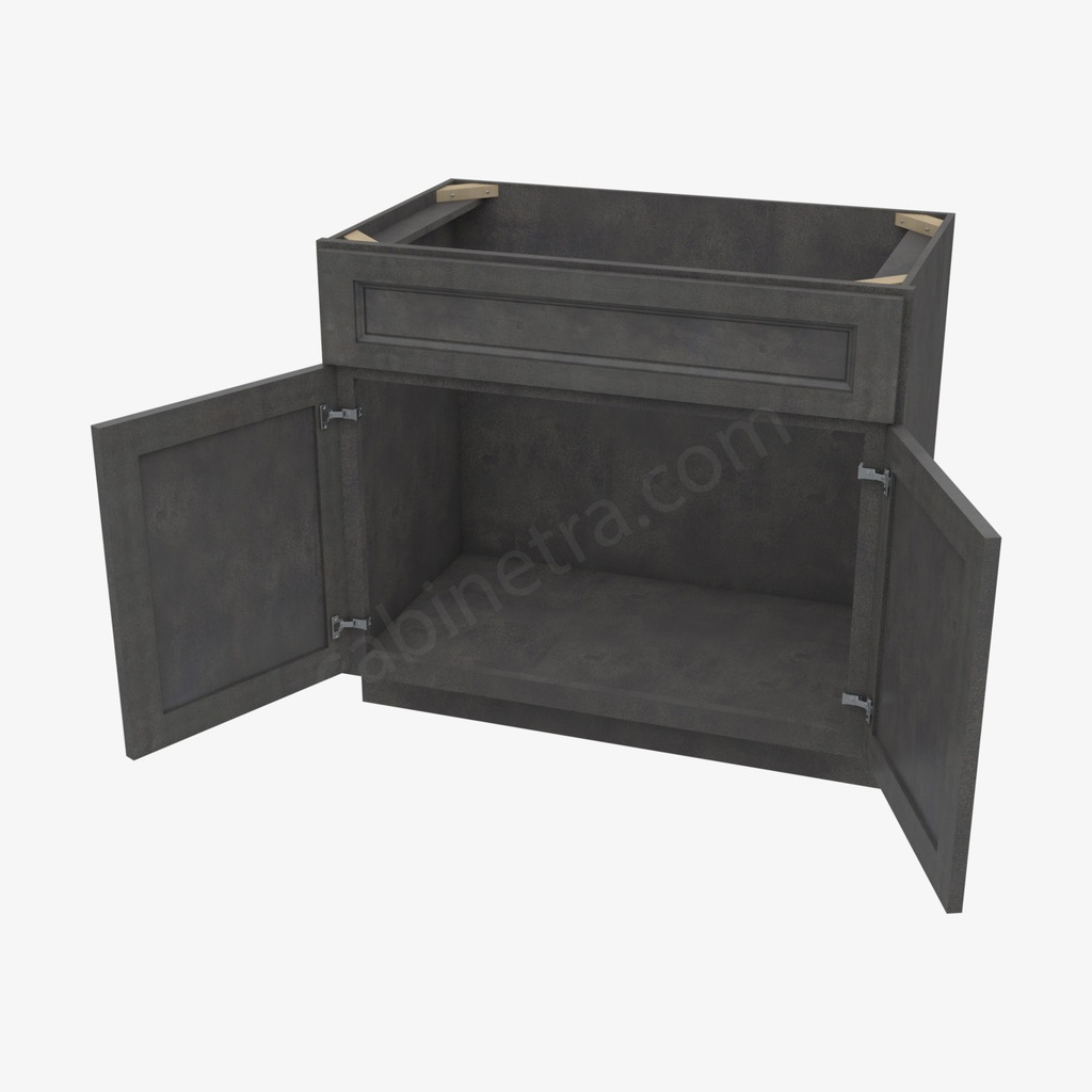 TS-S3621B-34-1/2"" Sink Base Vanity with Drawers | Forevermark Townsquare Grey