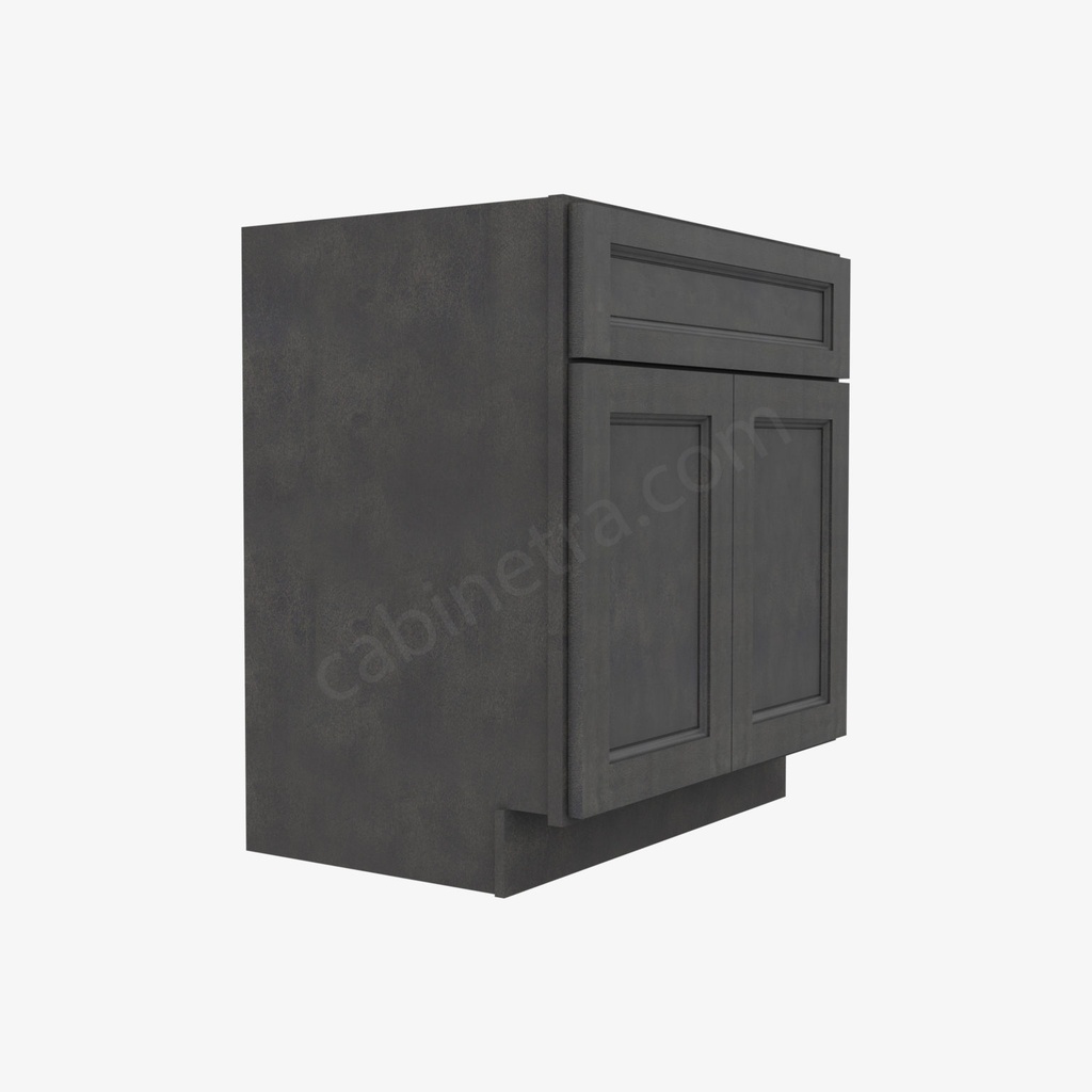 TS-S3021B-34-1/2"" Sink Base Vanity with Drawers | Forevermark Townsquare Grey