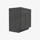 TS-S3021B-34-1/2"" Sink Base Vanity with Drawers | Forevermark Townsquare Grey