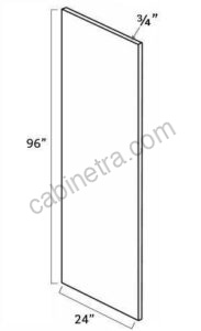 TS-REP2496-3/4"" Refrigerator End Panel | Forevermark Townsquare Grey