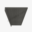 TS-REP3096(3)-3/4"" Refrigerator End Panel | Forevermark Townsquare Grey