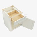 TQ-B21 Single Door Base Cabinet | Forevermark Townplace Crema