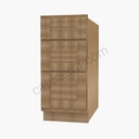 AR-DB36(3) 3 Drawer Pack Base Cabinet | Forevermark Woodland Brown
