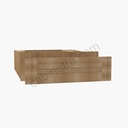AR-SVDU3021-7"" Bathroom Cabinet Desk Drawer | Forevermark Woodland Brown