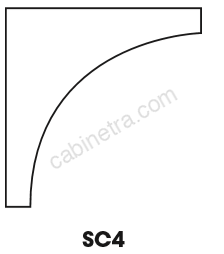 AX-SC4 (ICM) Inside Corner Molding | Forevermark Xterra Blue Shaker