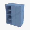 AX-WBLC30/33-3042 Wall Blind Corner Cabinet | Forevermark Xterra Blue Shaker