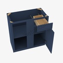 PD-BBLC42/45-39""W Base Blind Corner Cabinet | Forevermark Petit Blue