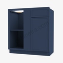 PD-BBLC45/48-42""W Base Blind Corner Cabinet | Forevermark Petit Blue