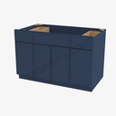 PD-S4821B12D-34-1/2√¢‚Ç¨¬≥ Sink Base Combo Vanity Replacement Door and Drawer Set | Forevermark Petit Blue