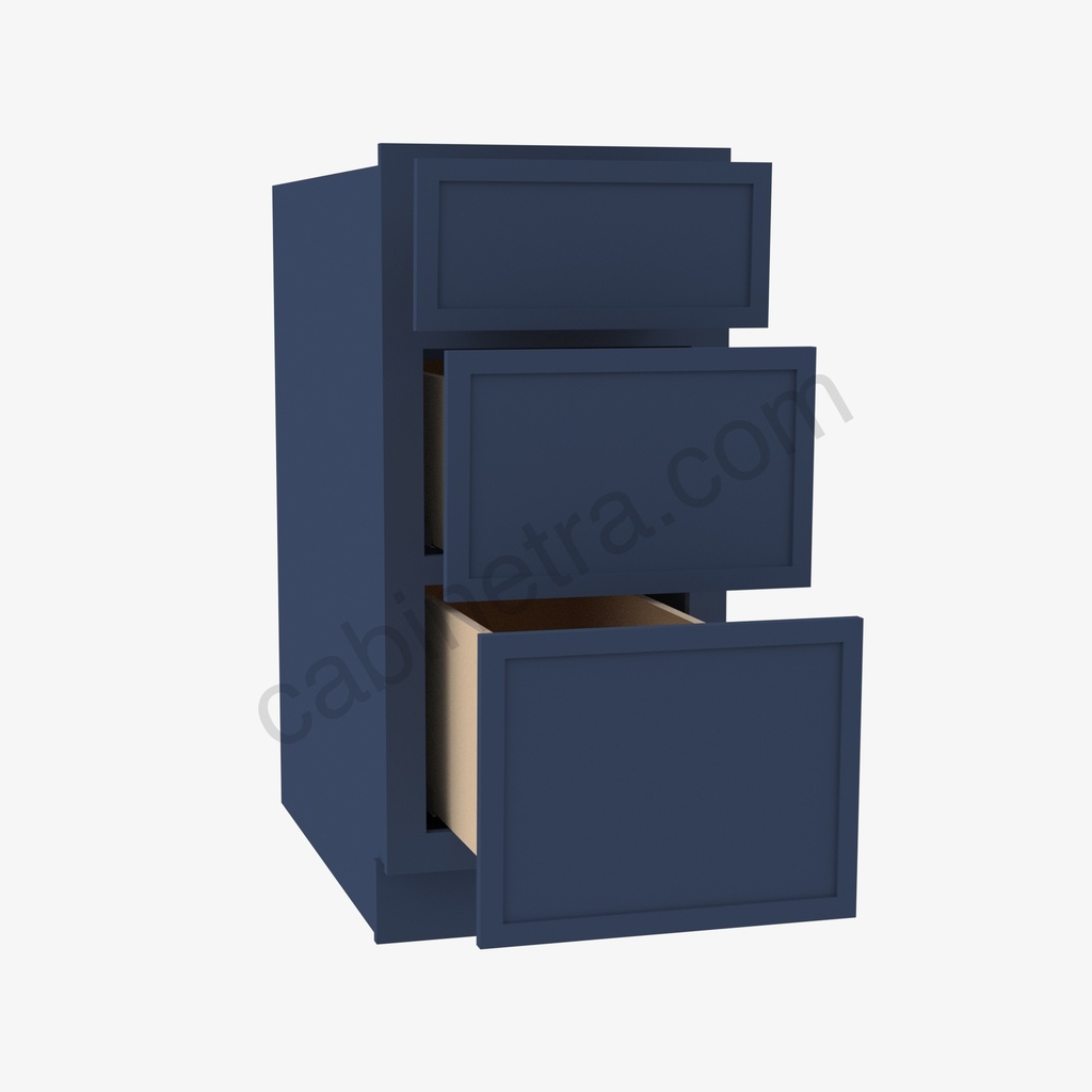 PD-SVB1221-34-1/2"" Bathroom Cabinet Vanity Drawer Pack | Forevermark Petit Blue