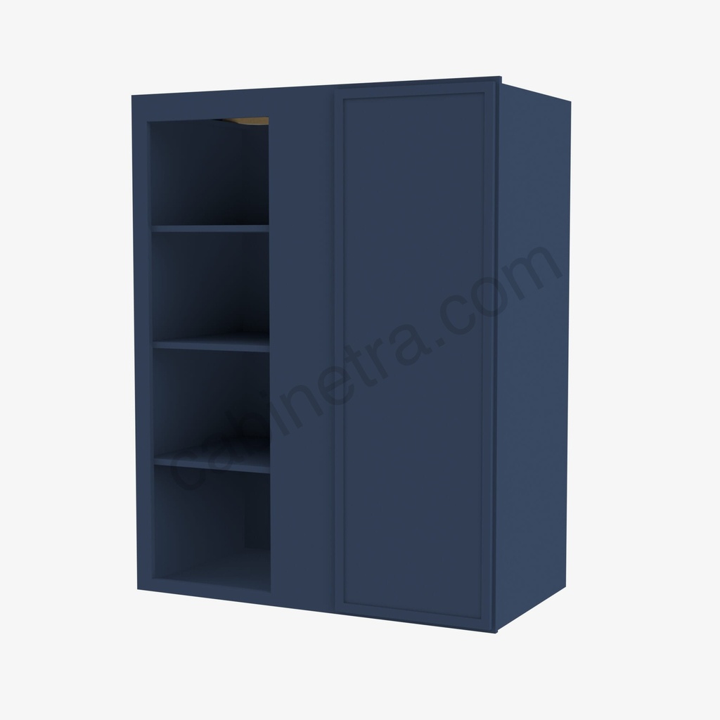PD-WBLC30/33-3042 Wall Blind Corner Cabinet | Forevermark Petit Blue