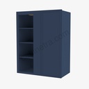 PD-WBLC30/33-3042 Wall Blind Corner Cabinet | Forevermark Petit Blue