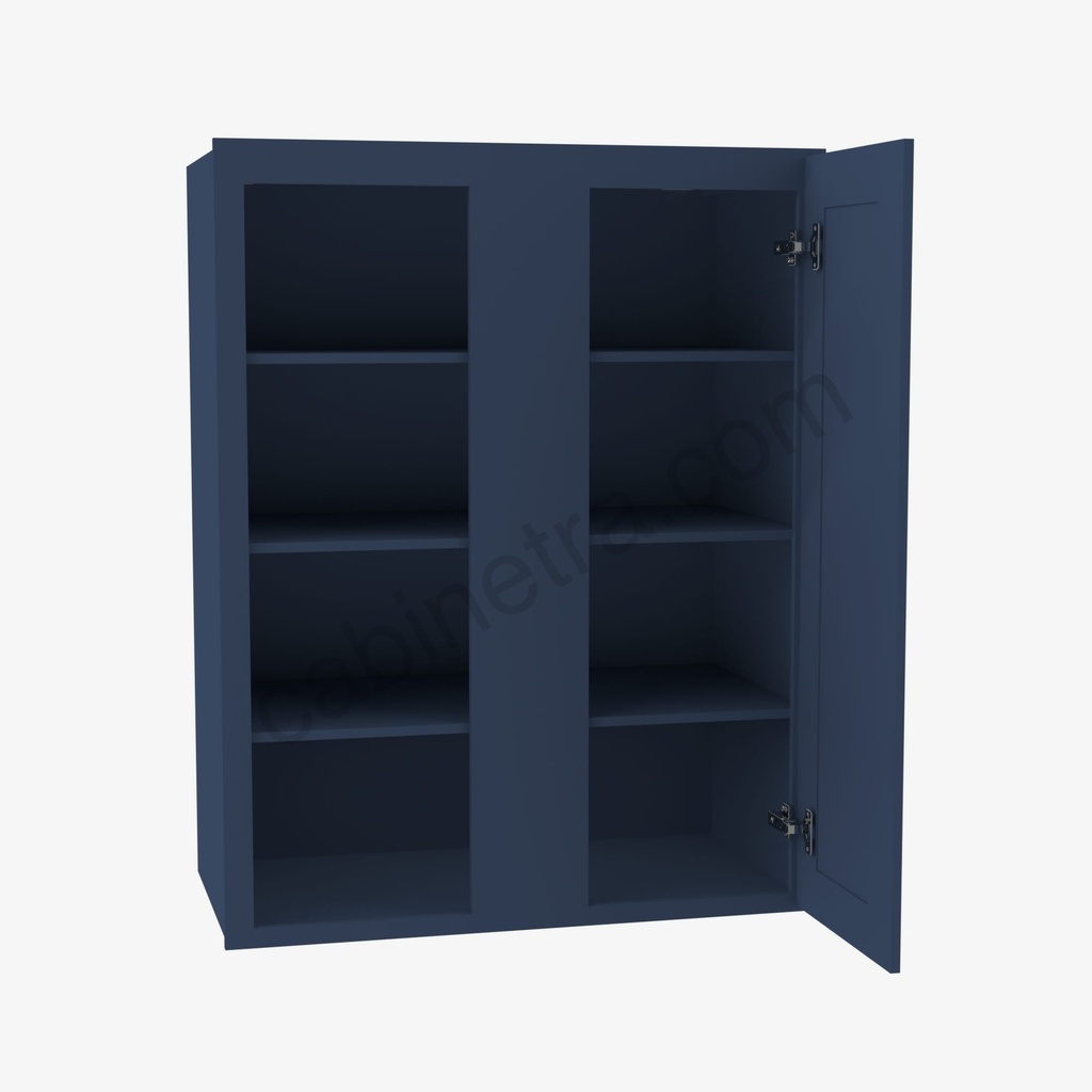 PD-WBLC30/33-3042 Wall Blind Corner Cabinet | Forevermark Petit Blue