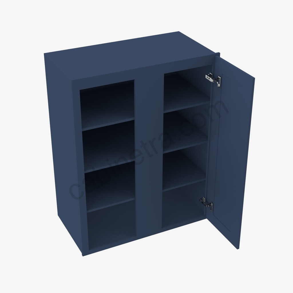 PD-WBLC30/33-3042 Wall Blind Corner Cabinet | Forevermark Petit Blue