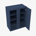 PD-WBLC30/33-3042 Wall Blind Corner Cabinet | Forevermark Petit Blue