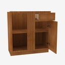 PR-BBLC39/42-36""W Base Blind Corner Cabinet | Forevermark Petit Brown