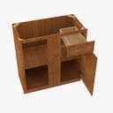 PR-BBLC39/42-36""W Base Blind Corner Cabinet | Forevermark Petit Brown