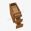 PR-DB36(3) 3 Drawer Pack Base Cabinet | Forevermark Petit Brown