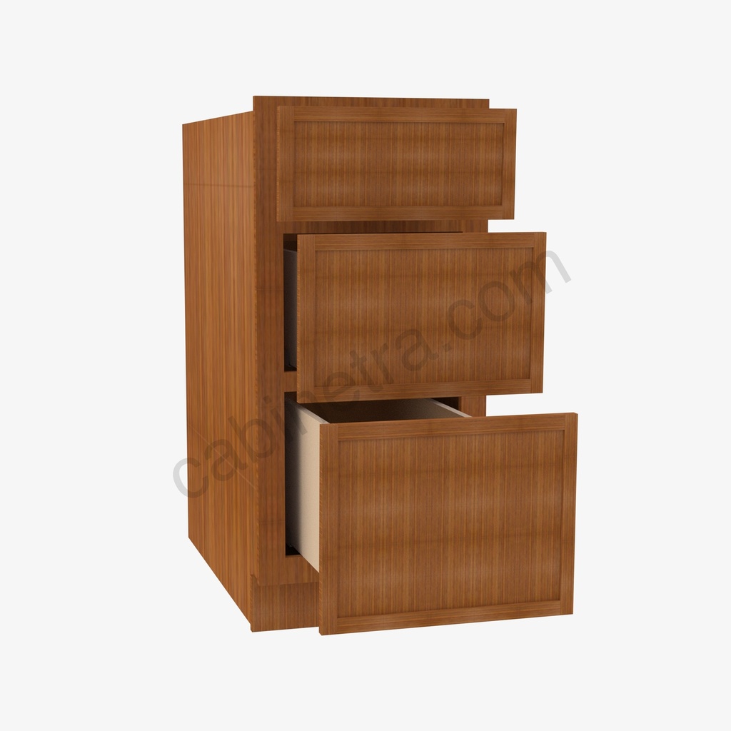 PR-SVB1521-34-1/2"" Bathroom Cabinet Vanity Drawer Pack | Forevermark Petit Brown