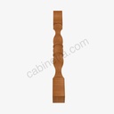 PR-TP3/WF34-1/2"" Full Decor Leg with Wall Filler | Forevermark Petit Brown