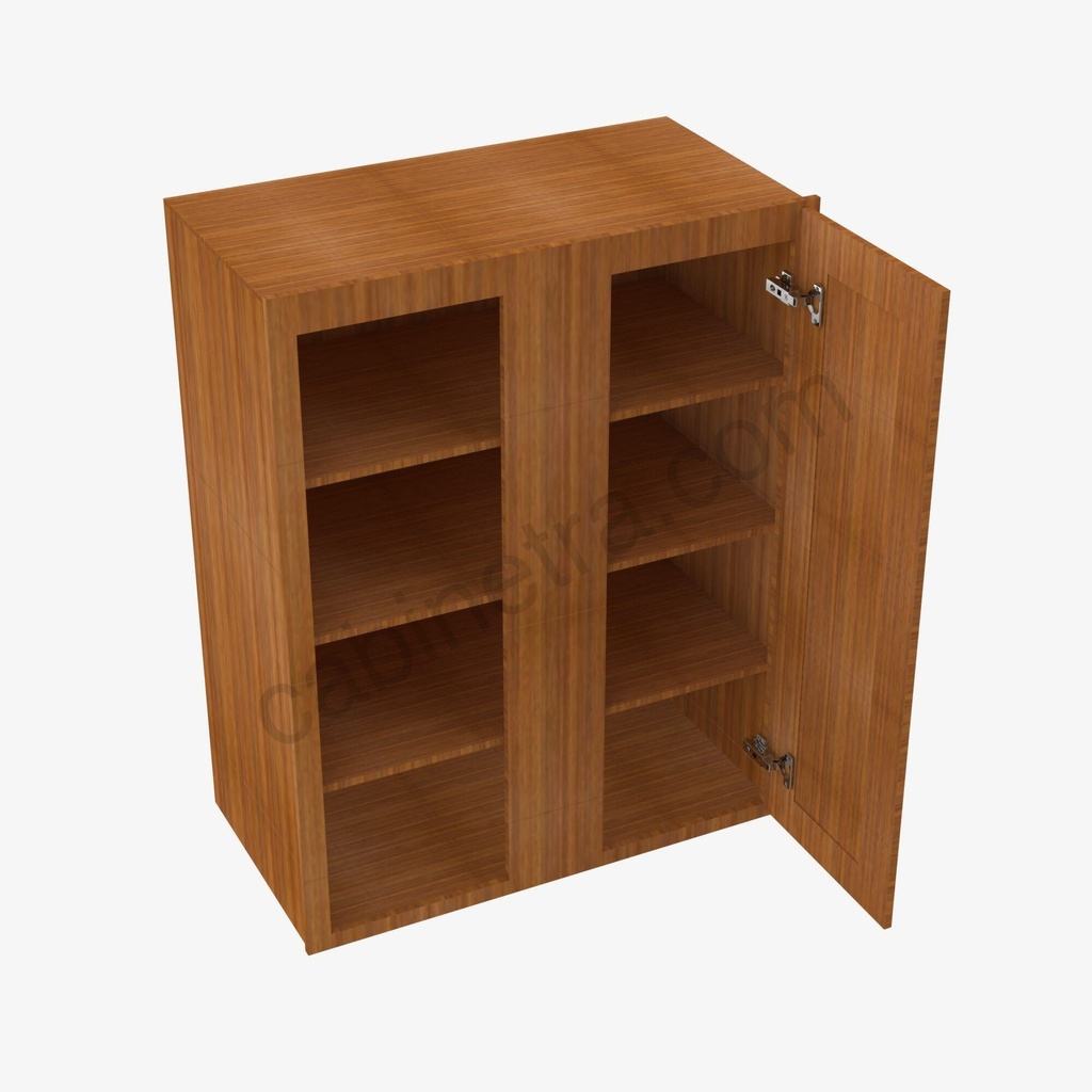 PR-WBLC30/33-3036 Wall Blind Corner Cabinet | Forevermark Petit Brown