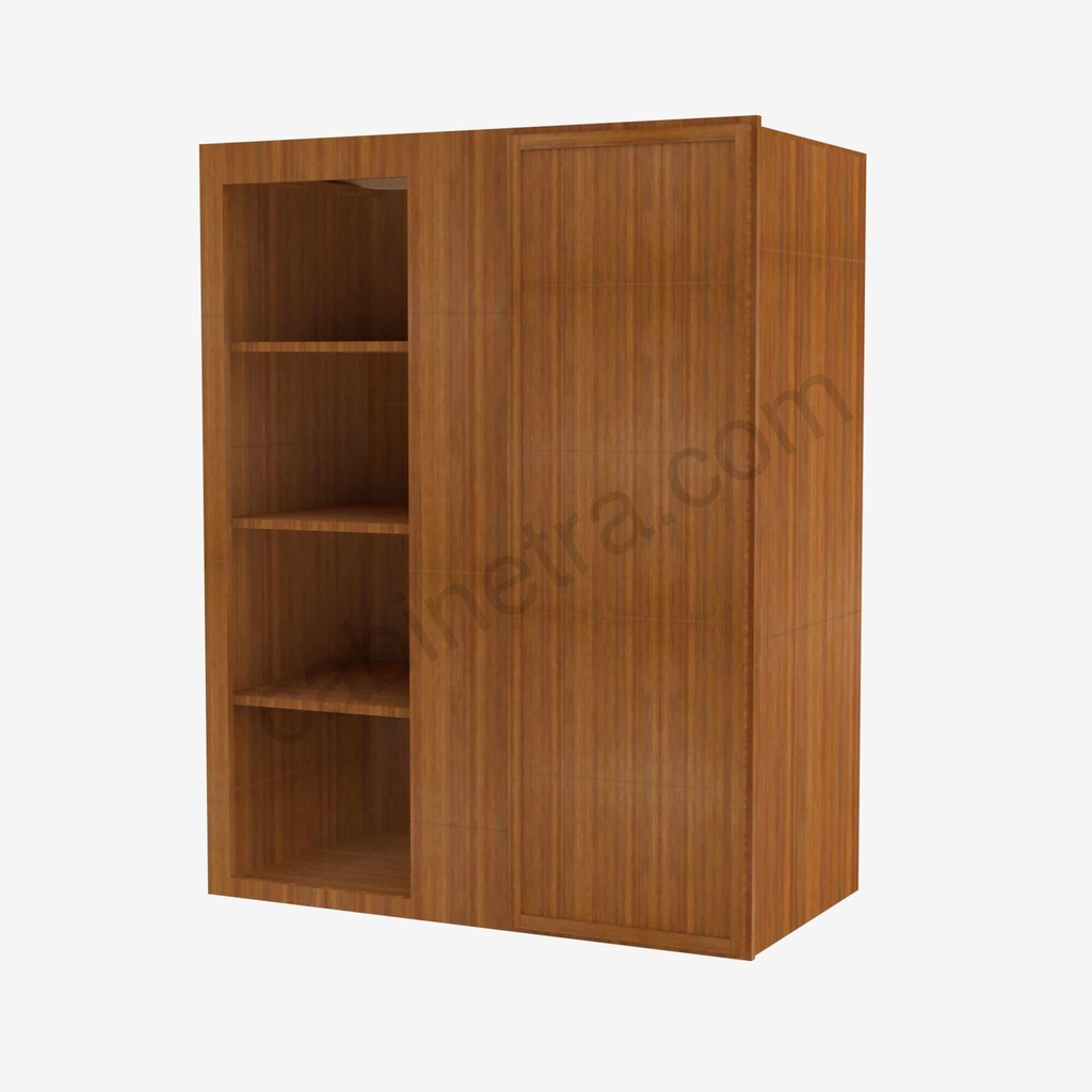 PR-WBLC30/33-3036 Wall Blind Corner Cabinet | Forevermark Petit Brown