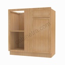 PS-BBLC42/45-39""W Base Blind Corner Cabinet | Forevermark Petit Sand