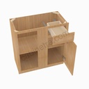 PS-BBLC45/48-42""W Base Blind Corner Cabinet | Forevermark Petit Sand