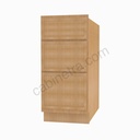 PS-DB30(3) 3 Drawer Pack Base Cabinet | Forevermark Petit Sand